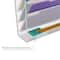 Mind Reader 6 Compartment Vertical Hanging Wall File & Chart Organizer